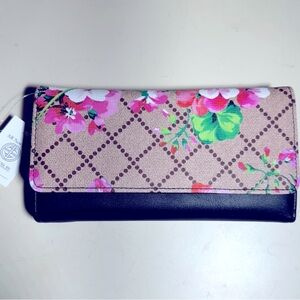 AR NEW YORK Floral Long Wallet NEW
